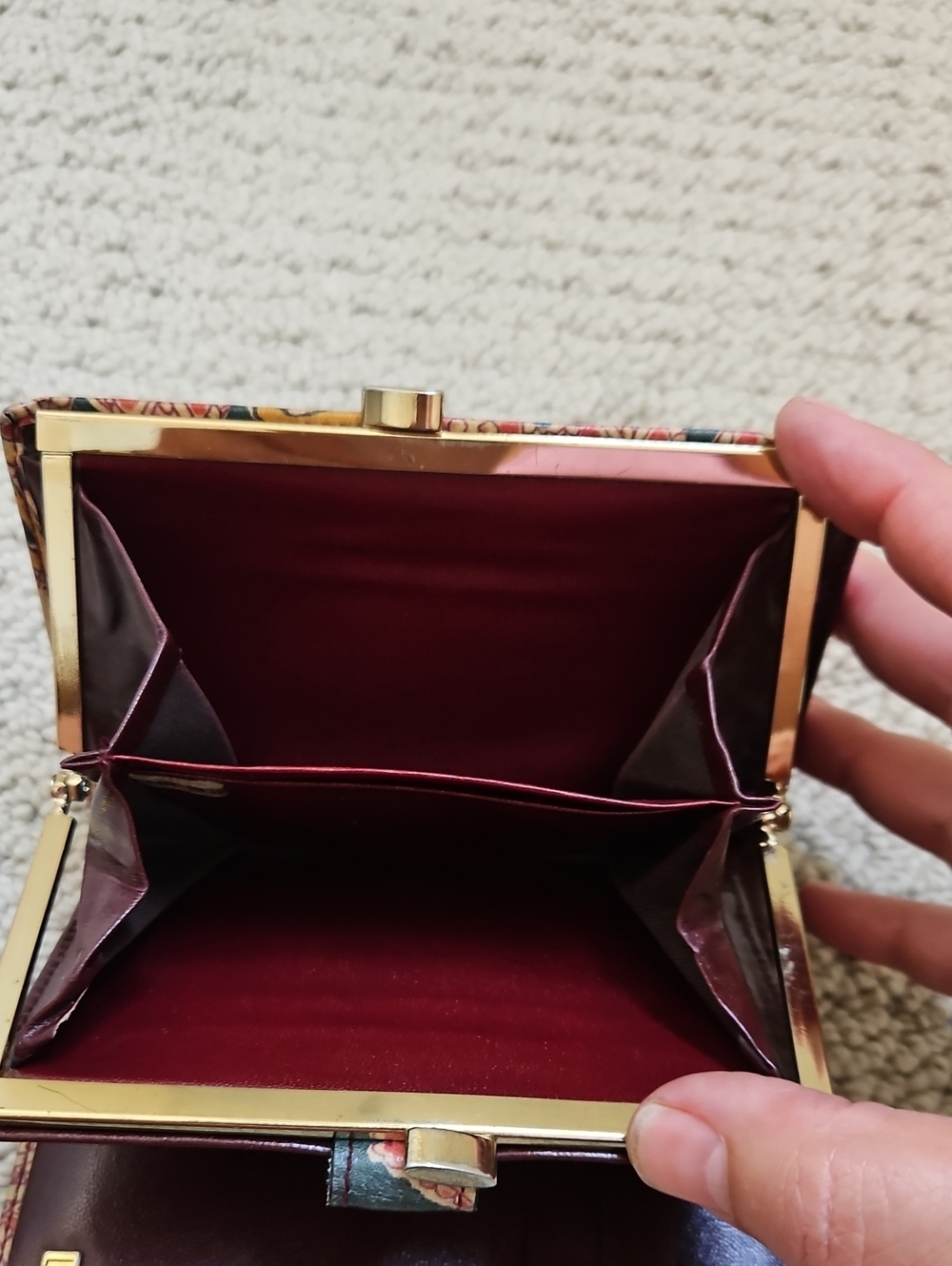 Vintage Lisette Leather Wallet - Picture 7 of 9